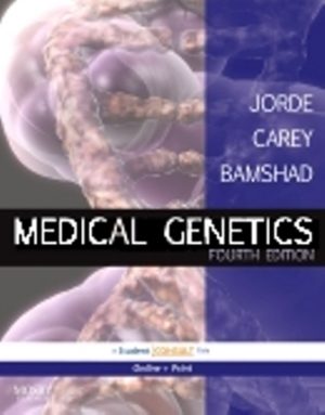 Medical Genetics 4th Edition Lynn Jorde TEST BANK