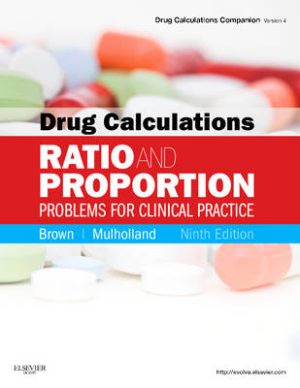 Drug Calculations 9th Edition Brown TEST BANK