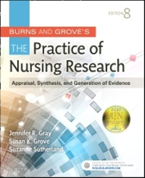 The Practice of Nursing Research 8th Edition Gray TEST BANK