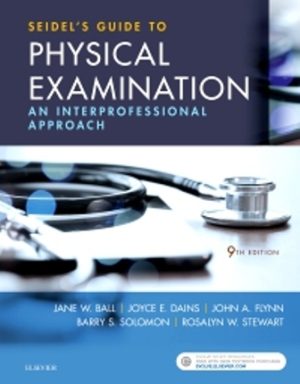 Test Bank for Seidel's Guide to Physical Examination 9th Edition