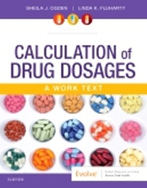 Calculation of Drug Dosages 11th Edition Ogden SOLUTION