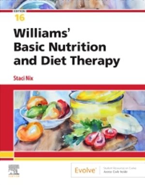 Basic Nutrition and Diet Therapy 16th Edition McIntosh TEST BANK