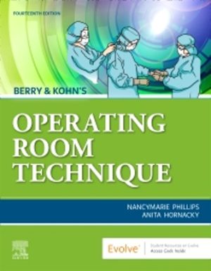 Operating Room Technique 14th Edition Phillips TEST BANK