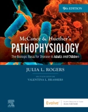 Pathophysiology 9th Edition Julia Rogers TEST BANK