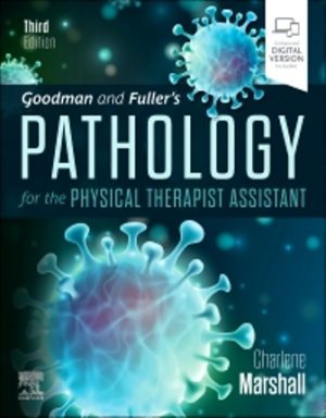 Pathology for the Physical Therapist Assistant 3rd Edition Marshall TEST BANK