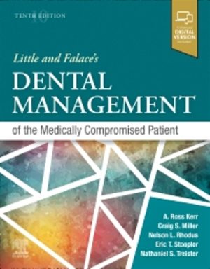 Dental Management of the Medically Compromised Patient 10th Edition Miller TEST BANK