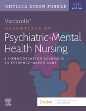 Essentials of Psychiatric Mental Health Nursing TEST BANK