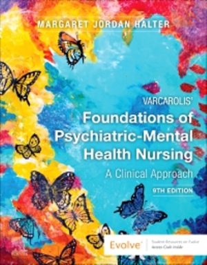 Foundations of Psychiatric-Mental Health Nursing 9th Edition Halter TEST BANK