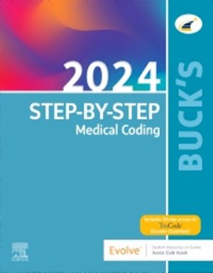 Test Bank for Buck's Step-by-Step Medical Coding 2024 Edition 1st Edition by Elsevier