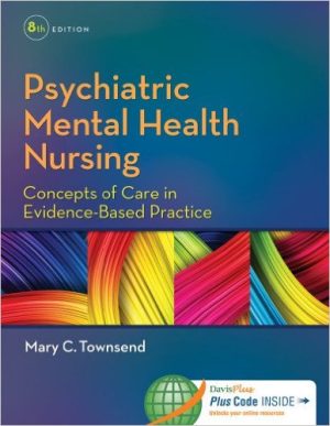 Psychiatric Mental Health Nursing 8th Edition Townsend TEST BANK