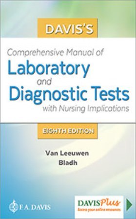 Comprehensive Manual of Laboratory and Diagnostic Tests With Nursing Implications 8th Edition Leeuwen TEST BANK