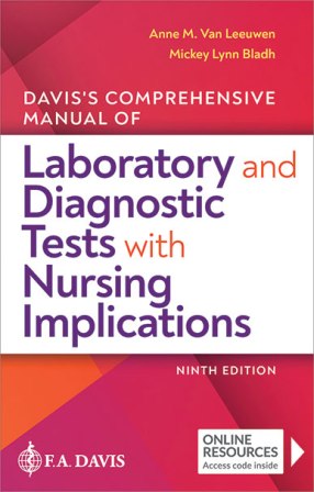 Comprehensive Manual of Laboratory and Diagnostic Tests 9th Edition Leeuwen TEST BANK