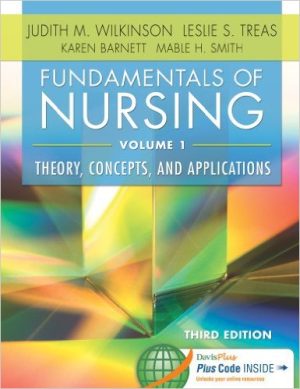 Fundamentals of Nursing 3rd Edition Wilkinson TEST BANK